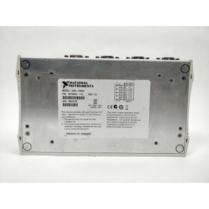 National Instruments USB-232/4 National Instruments USB-232/4