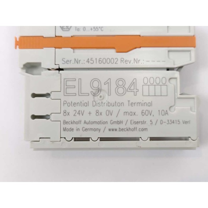 BECKHOFF BECKHOFF EL9184 BECKHOFF BECKHOFF EL9184