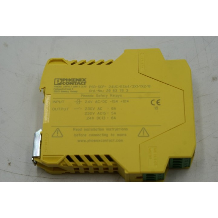 Phoenix Contact Phoenix Contact PSR-SCP-24UC ESA4 3X1 1X2 B Phoenix Contact Phoenix Contact PSR-SCP-24UC ESA4 3X1 1X2 B