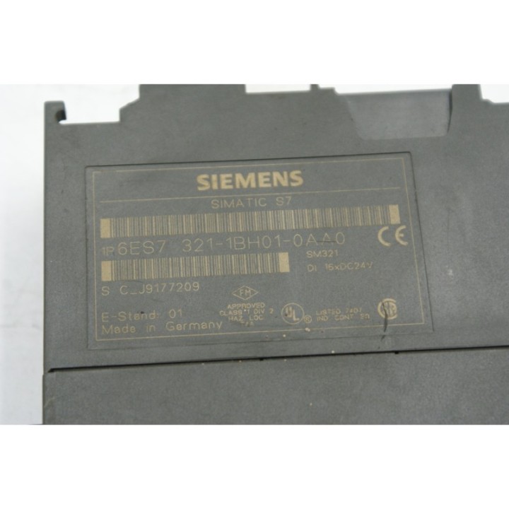 SIEMENS 6ES7 321-1BH01-0AA0 SIEMENS 6ES7 321-1BH01-0AA0
