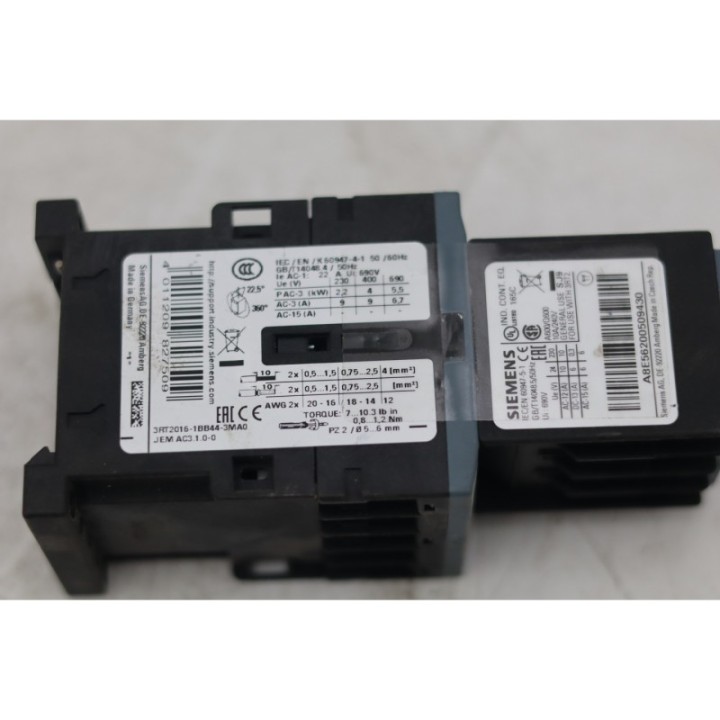 SIEMENS Siemens SIRIUS 3RT2016-1BB44-3MA0 + A8E56200509430