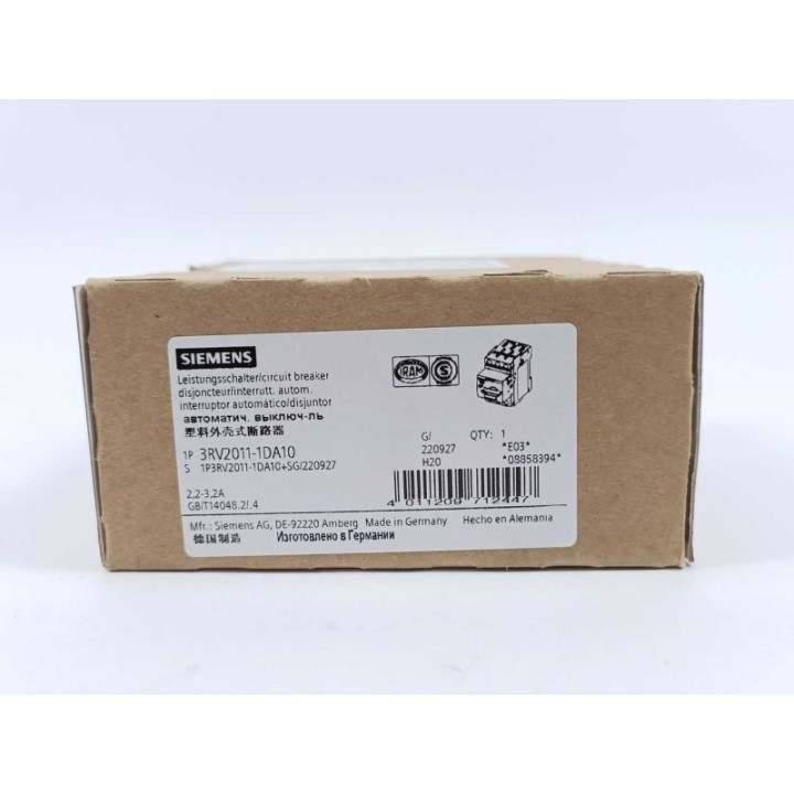 Siemens 3RV2011-1DA10