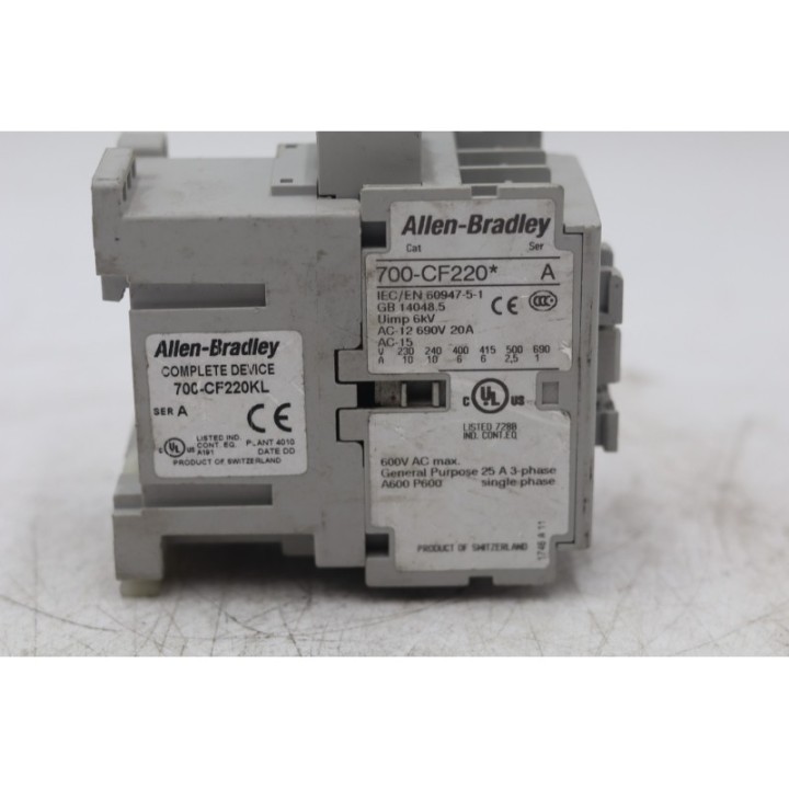 Allen-Bradley Allen Bradley 700-CF220KL Ser A