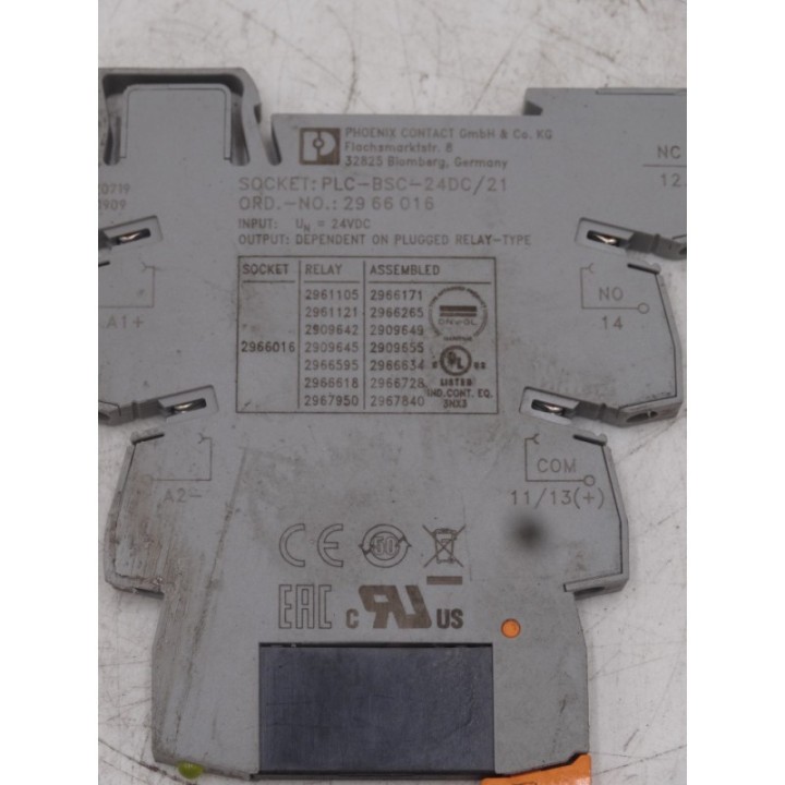Phoenix Contact Phoenix Contact PLC-BSC-24DC 21 + 2966595 Phoenix Contact Phoenix Contact PLC-BSC-24DC 21 + 2966595