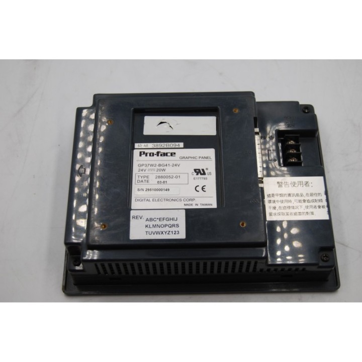 Pro-face Pro-face GP37W2-BG41-24V Pro-face Pro-face GP37W2-BG41-24V