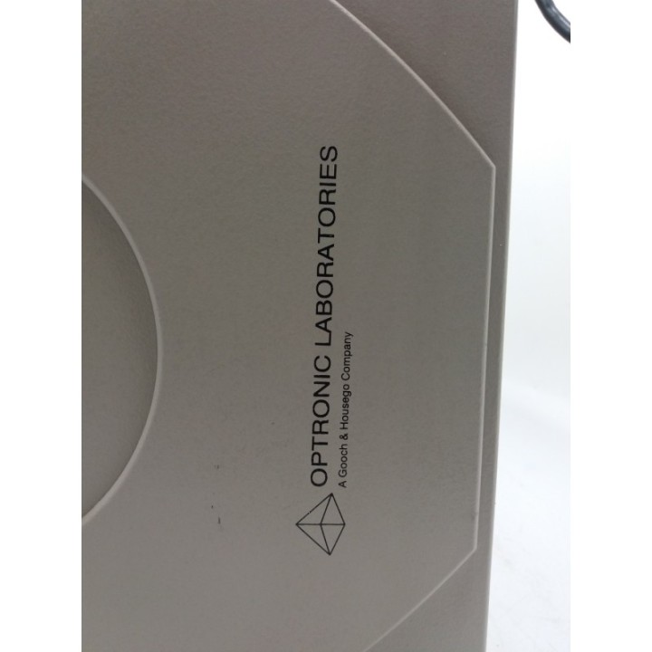 Optronic Laboratories OPTRONIC LABOLATORIES a Gooch   Housego Company OL 770 MULTICHANNEL SPECTRORADIOMETER QC SYSTEM 1 Optronic Laboratories OPTRONIC LABOLATORIES a Gooch   Housego Company OL 770 MULTICHANNEL SPECTRORADIOMETER QC SYSTEM 1