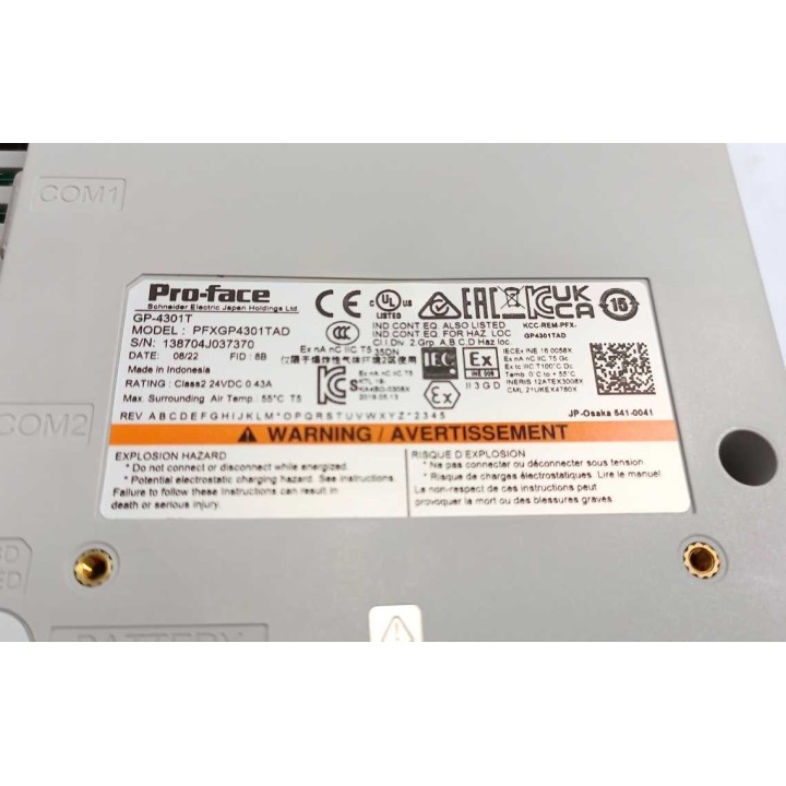 Pro-Face PFXGP4301TAD Pro-Face PFXGP4301TAD