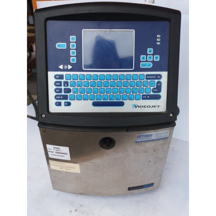 Videojet Technologies Sp. z o.o. Videojet Electronics E2000 Model 1620 Videojet Technologies Sp. z o.o. Videojet Electronics E2000 Model 1620