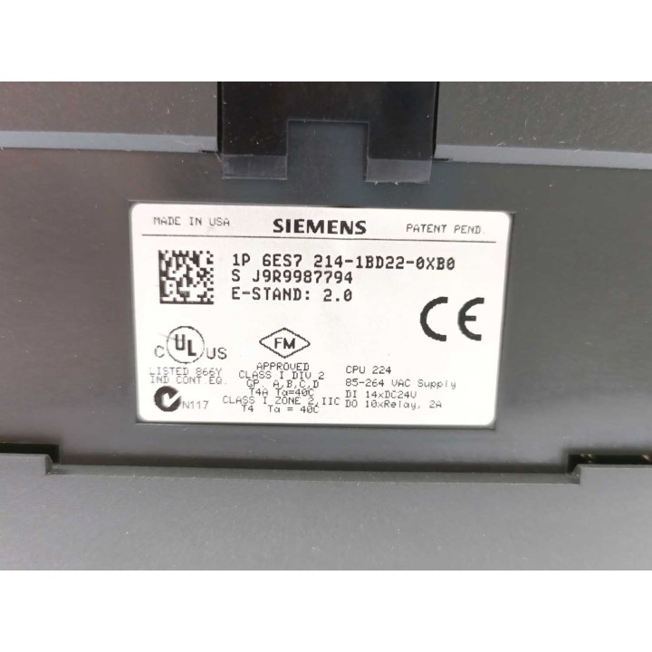 Siemens 6ES7 214-1BD22-0XB0