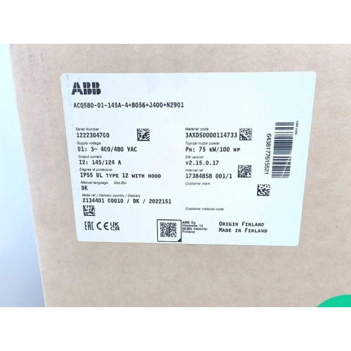 ABB 3AXD50000114733 ABB 3AXD50000114733