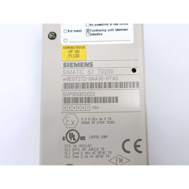 Siemens 6ES7272-0AA30-0YA0