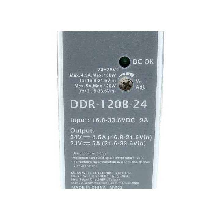 Mean Well DDR-120B-24
