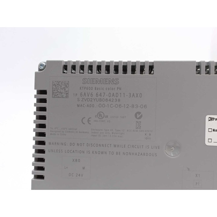 Siemens 6AV6647-0AD11-3AX0