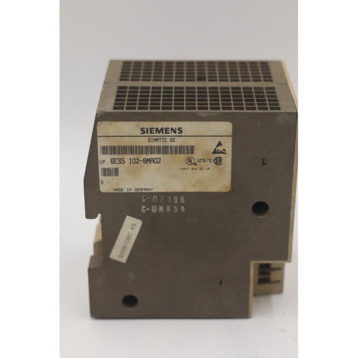 SIEMENS SIMATIC Siemens SIMATIC S5-100U 6ES5 102-8MA02 SIEMENS SIMATIC Siemens SIMATIC S5-100U 6ES5 102-8MA02