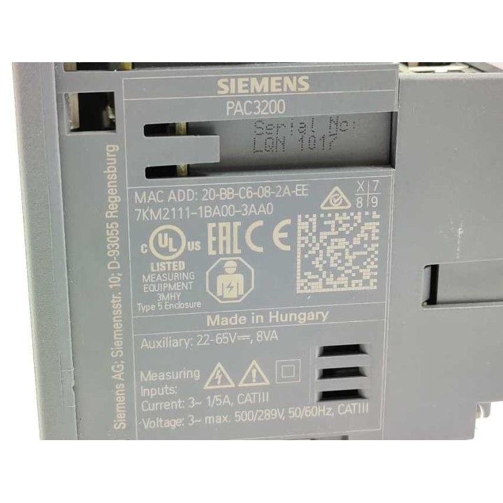 Siemens 7KM2111-1BA00-3AA0