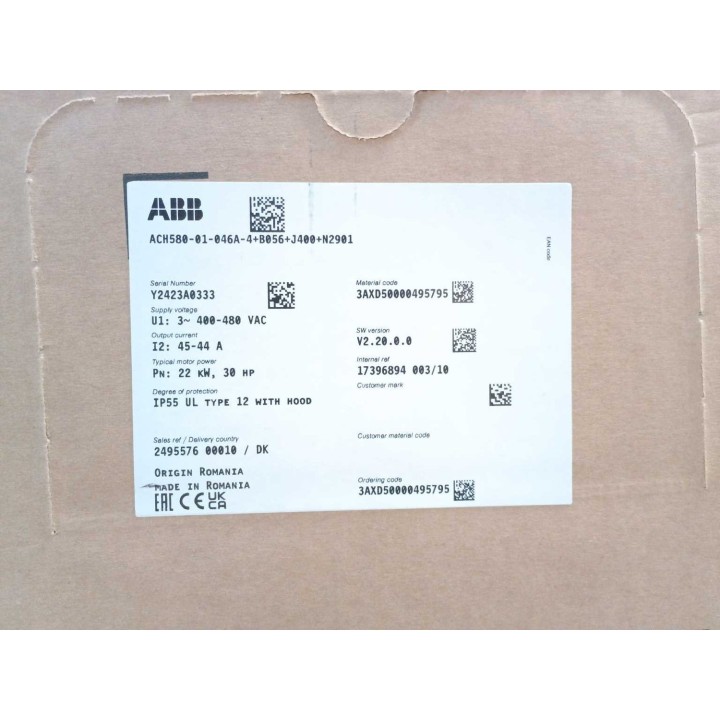 ABB ACS580-01-046A-4+B056