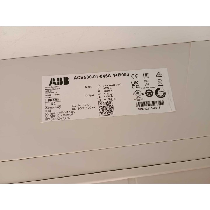 ABB ACS580-01-046A-4+B056