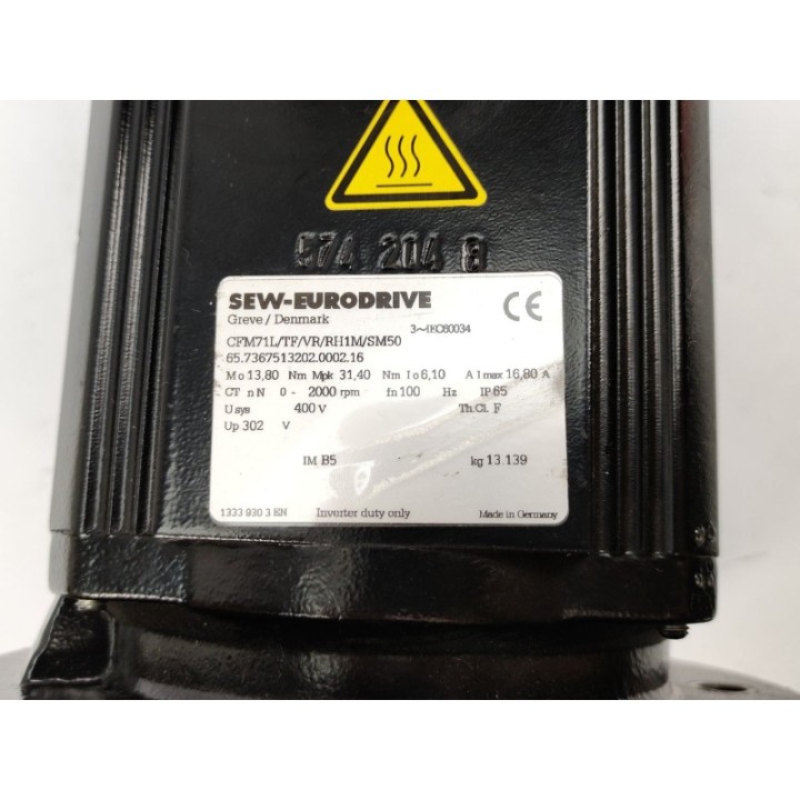 SEW-EURODRIVE  CFM71L TF VR RH1M SM50 SEW-EURODRIVE  CFM71L TF VR RH1M SM50