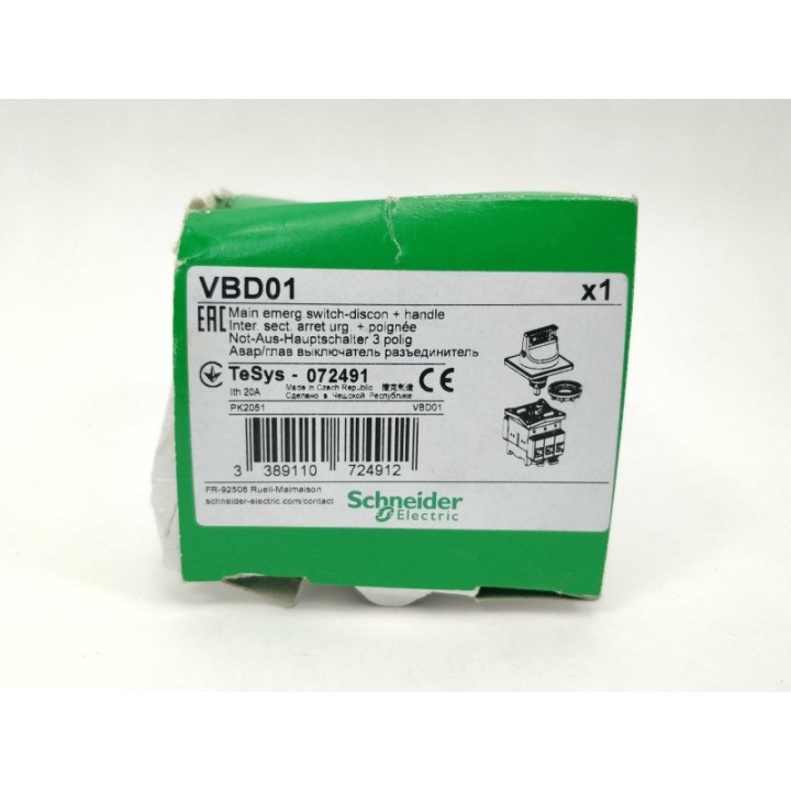 Schneider Electric VBD01 Schneider Electric VBD01