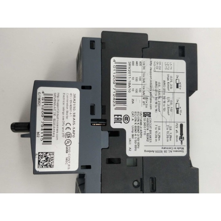 Siemens 3RV2011-1BA10 Siemens 3RV2011-1BA10