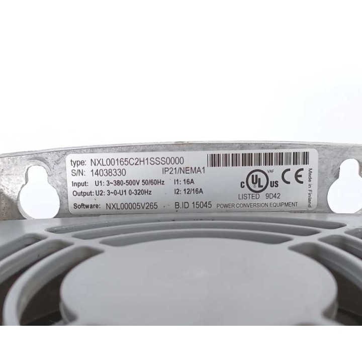 Vacon NXL00165C2H1SSS0000 Vacon NXL00165C2H1SSS0000