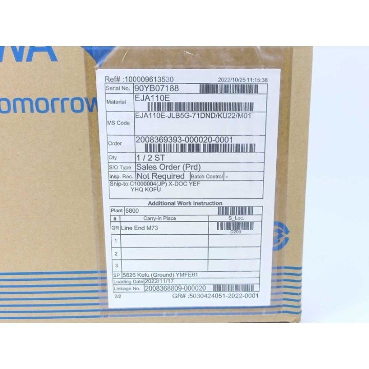 Yokogawa EJA110E Yokogawa EJA110E