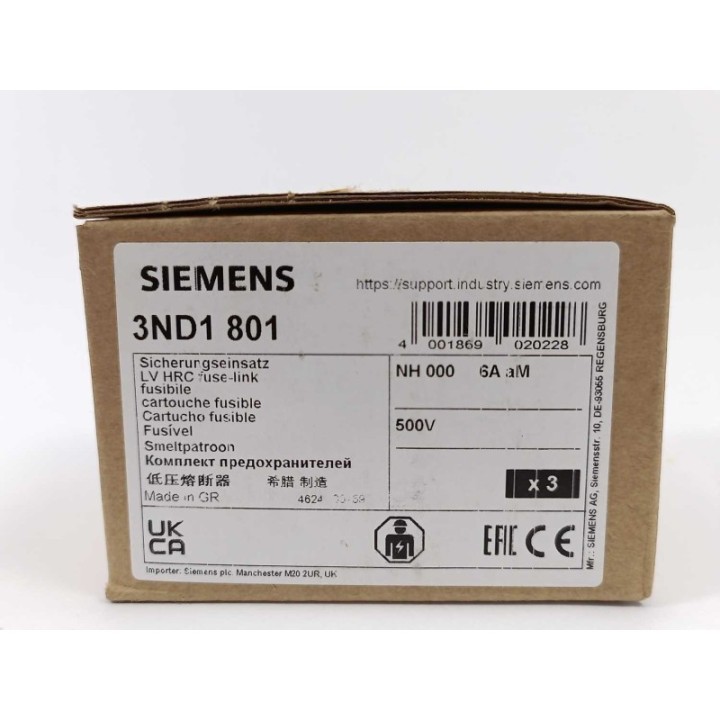 Siemens 3ND1 801 Siemens 3ND1 801