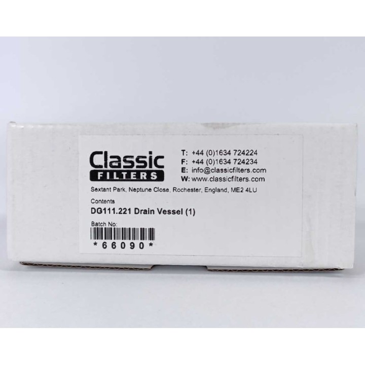 Classic Filters DG111.221 Classic Filters DG111.221