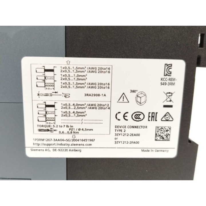 SIEMENS 6GT2002-1JD00 / 6GT2002-0JD00 SIEMENS 6GT2002-1JD00 / 6GT2002-0JD00