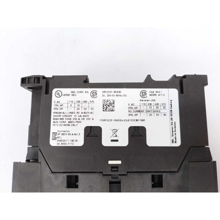 Siemens 3RT2037-3NB30