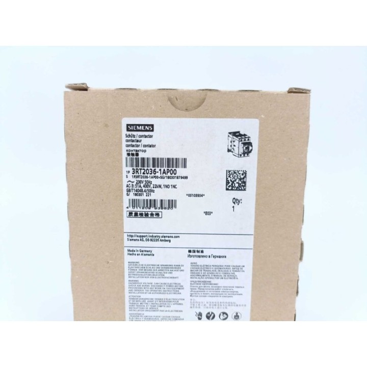 Siemens 3RT2036-1AP00 Siemens 3RT2036-1AP00