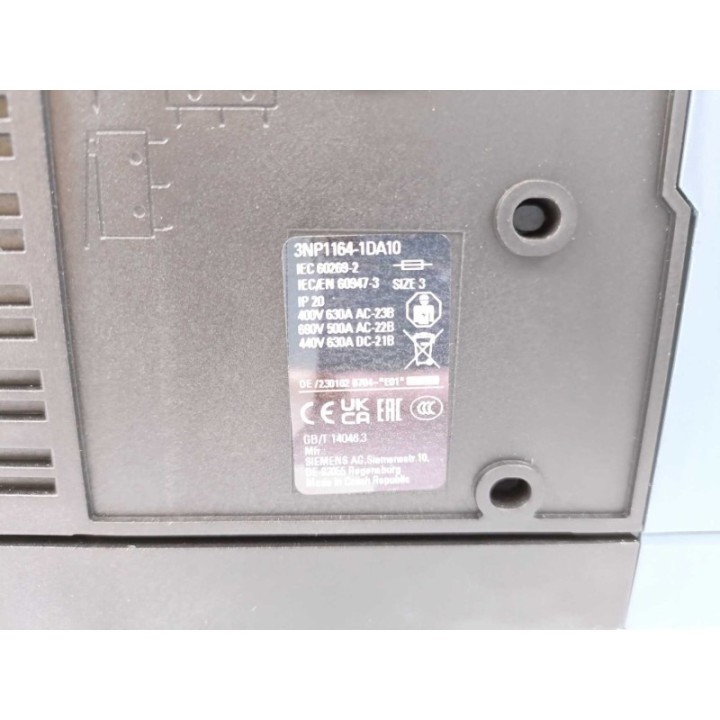 Siemens 3NP1164-1DA10 Siemens 3NP1164-1DA10