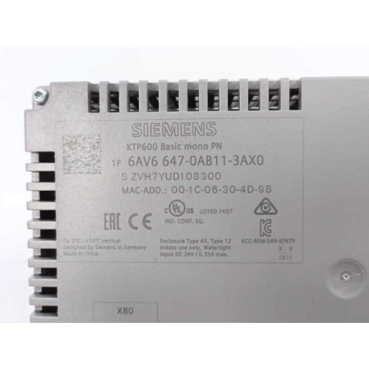 Siemens 6AV6 647-0AB11-3AX0 Siemens 6AV6 647-0AB11-3AX0
