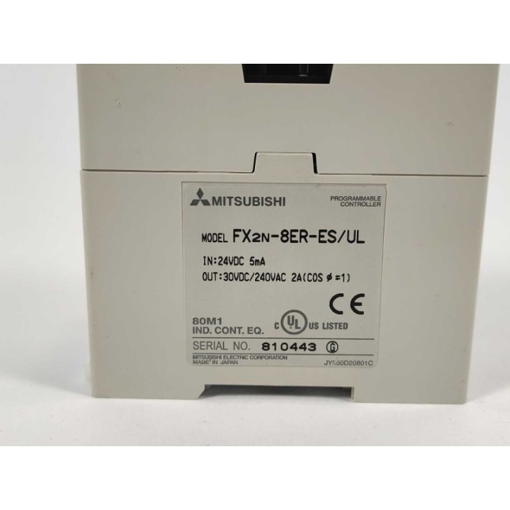Mitsubishi FX2N-8ER-ES UL Mitsubishi FX2N-8ER-ES UL