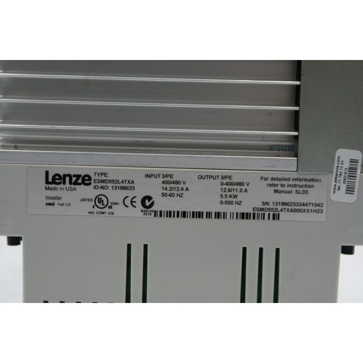 LENZE Lenze Inverter ESMD552L4TXA