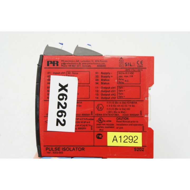 PR Electronics PR Electronics Pulse Isolator 9202