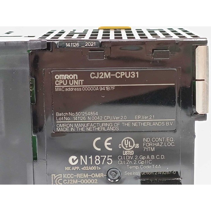 OMRON CJ2M-CPU31