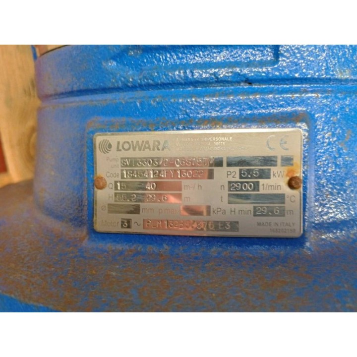 Lowara SV3303 206S75T Lowara SV3303 206S75T