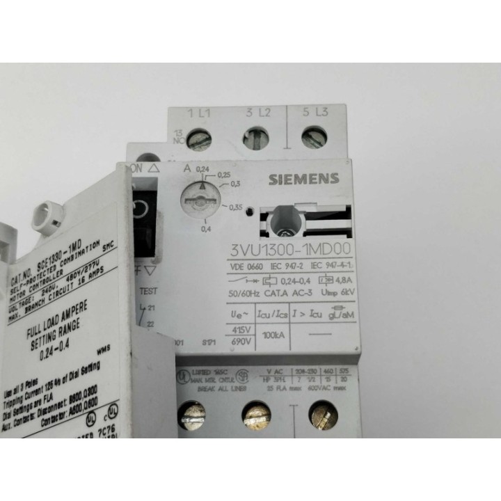 SIEMENS 3VU1300-1MD00 SIEMENS 3VU1300-1MD00