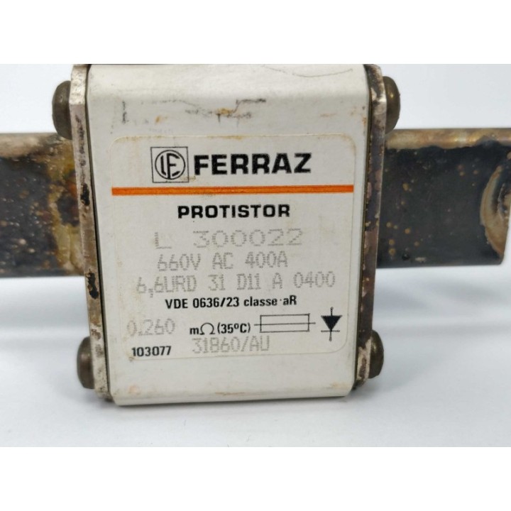 Ferraz 6,6URD 31 D11 A 0400 Ferraz 6,6URD 31 D11 A 0400