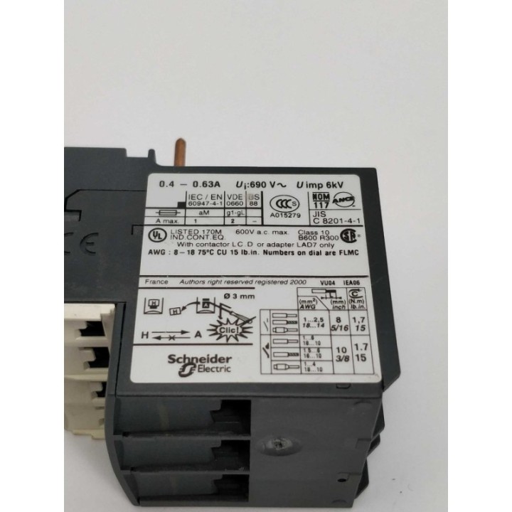 TELEMECANIQUE LRD 04 TELEMECANIQUE LRD 04