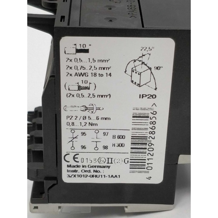 SIEMENS 3RU1116-0CB0 SIEMENS 3RU1116-0CB0