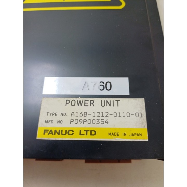 FANUC A16B-1212-0110/01 FANUC A16B-1212-0110/01