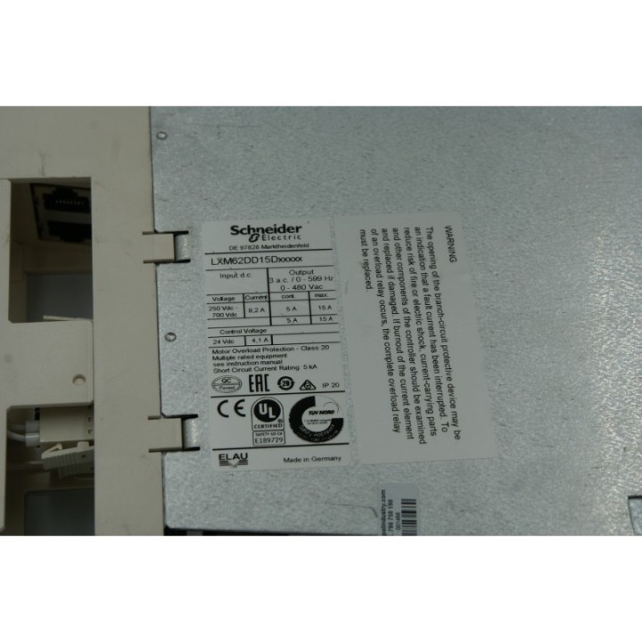 SCHNEIDER ELECTRIC  Schneider Electric LXM62DD15D21000 SCHNEIDER ELECTRIC  Schneider Electric LXM62DD15D21000