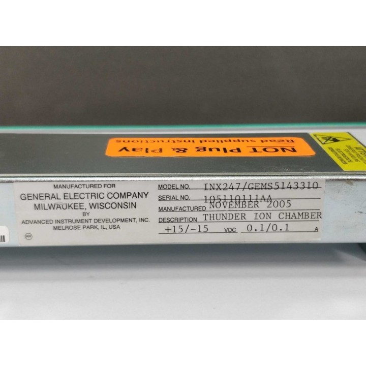 GE INX247 GEMS5143310 GE INX247 GEMS5143310