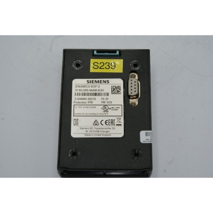 SIEMENS Siemens 6SL3255-0AA00-4CA1 SIEMENS Siemens 6SL3255-0AA00-4CA1