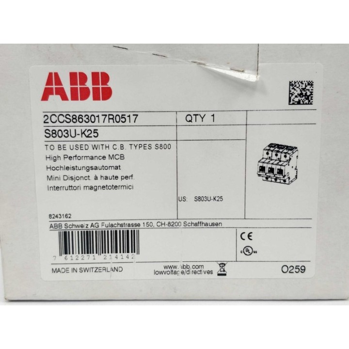 ABB 2CCS863017R0517