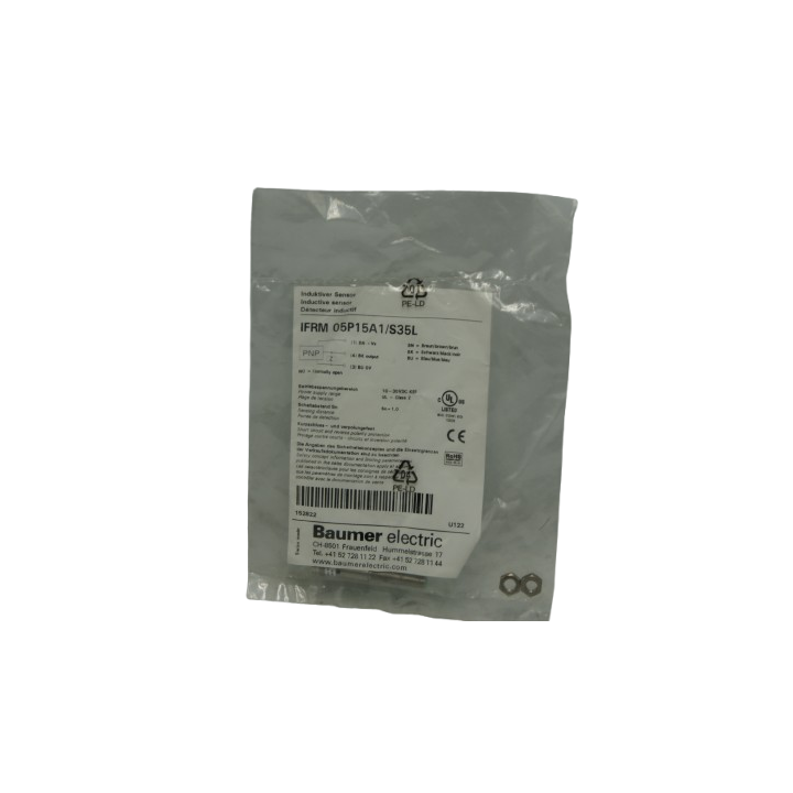 Baumer BAUMER IFRM 05P15A1/S35L Inductive sensor Baumer BAUMER IFRM 05P15A1/S35L Inductive sensor