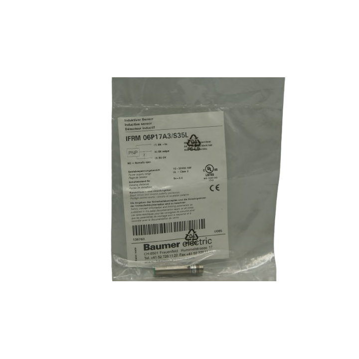 Baumer BAUMER IFRM 06P17A3/S35L Inductive sensor Baumer BAUMER IFRM 06P17A3/S35L Inductive sensor