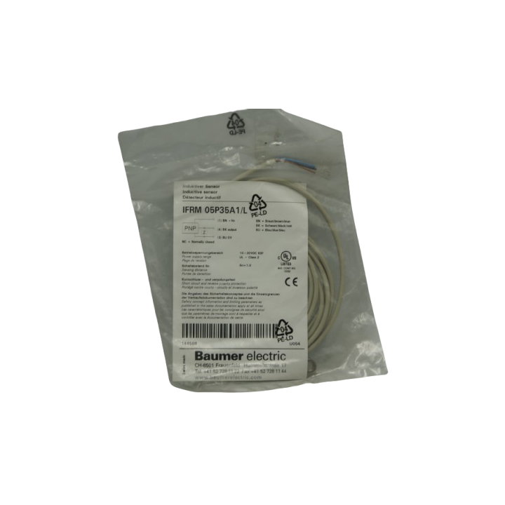 Baumer BAUMER IFRM 05P35A1/L Inductive sensor Baumer BAUMER IFRM 05P35A1/L Inductive sensor